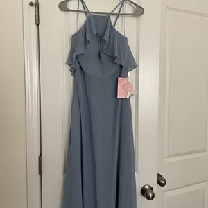 Birdy Grey Jules Bridesmaid Dress (Dusty Blue)